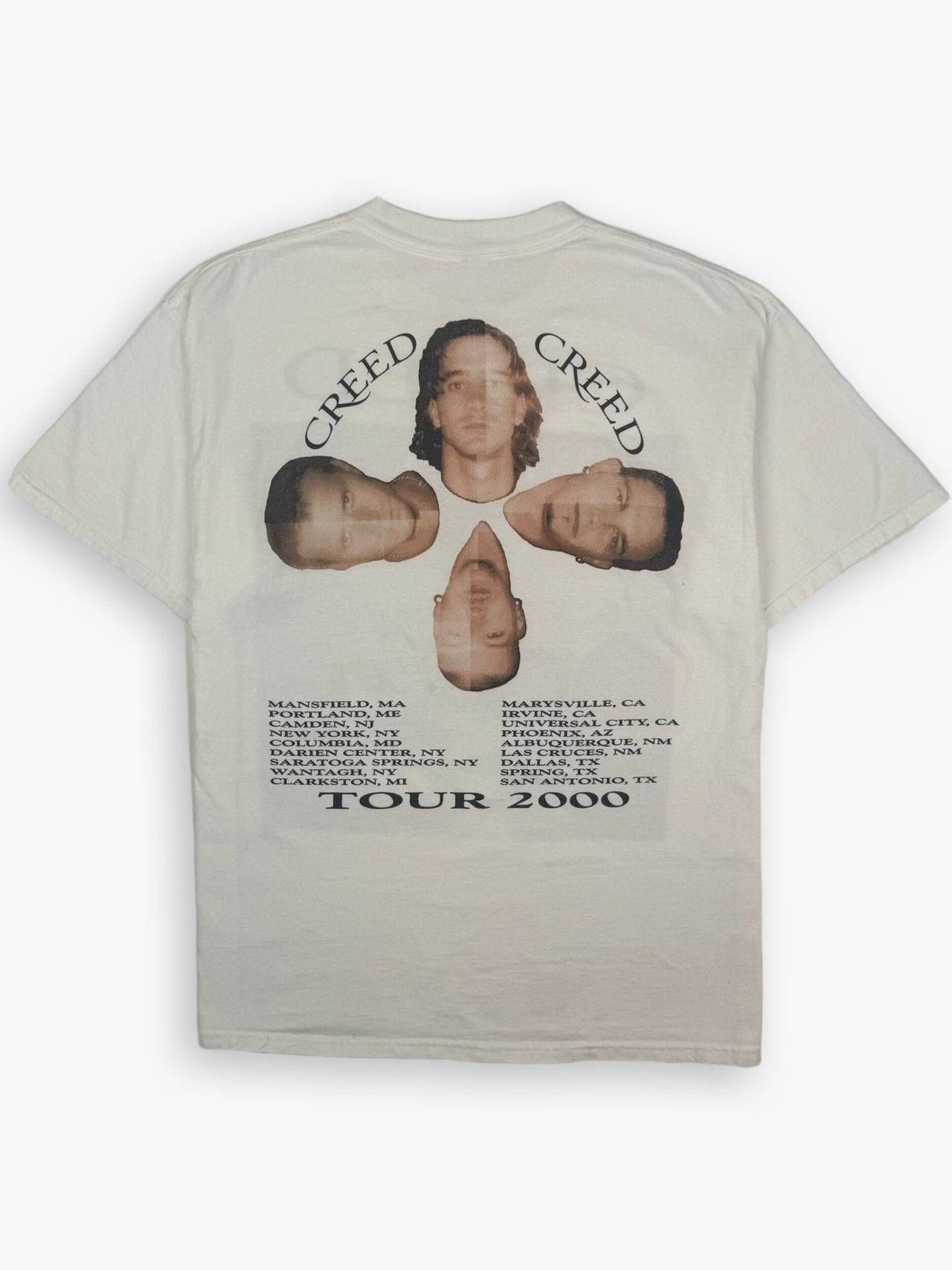 2000 Creed Human Clay Tour T-Shirt