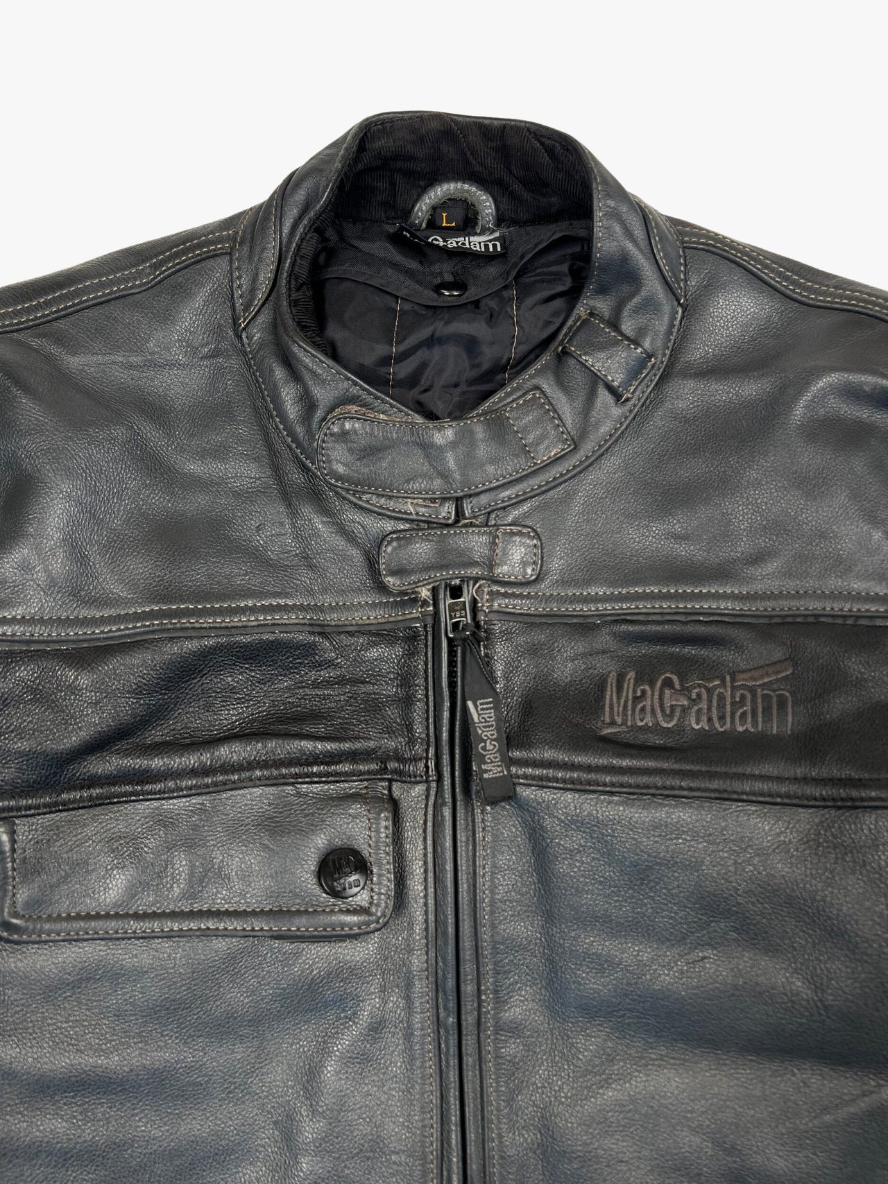 MaGadam Moto Racing Leather Jacket
