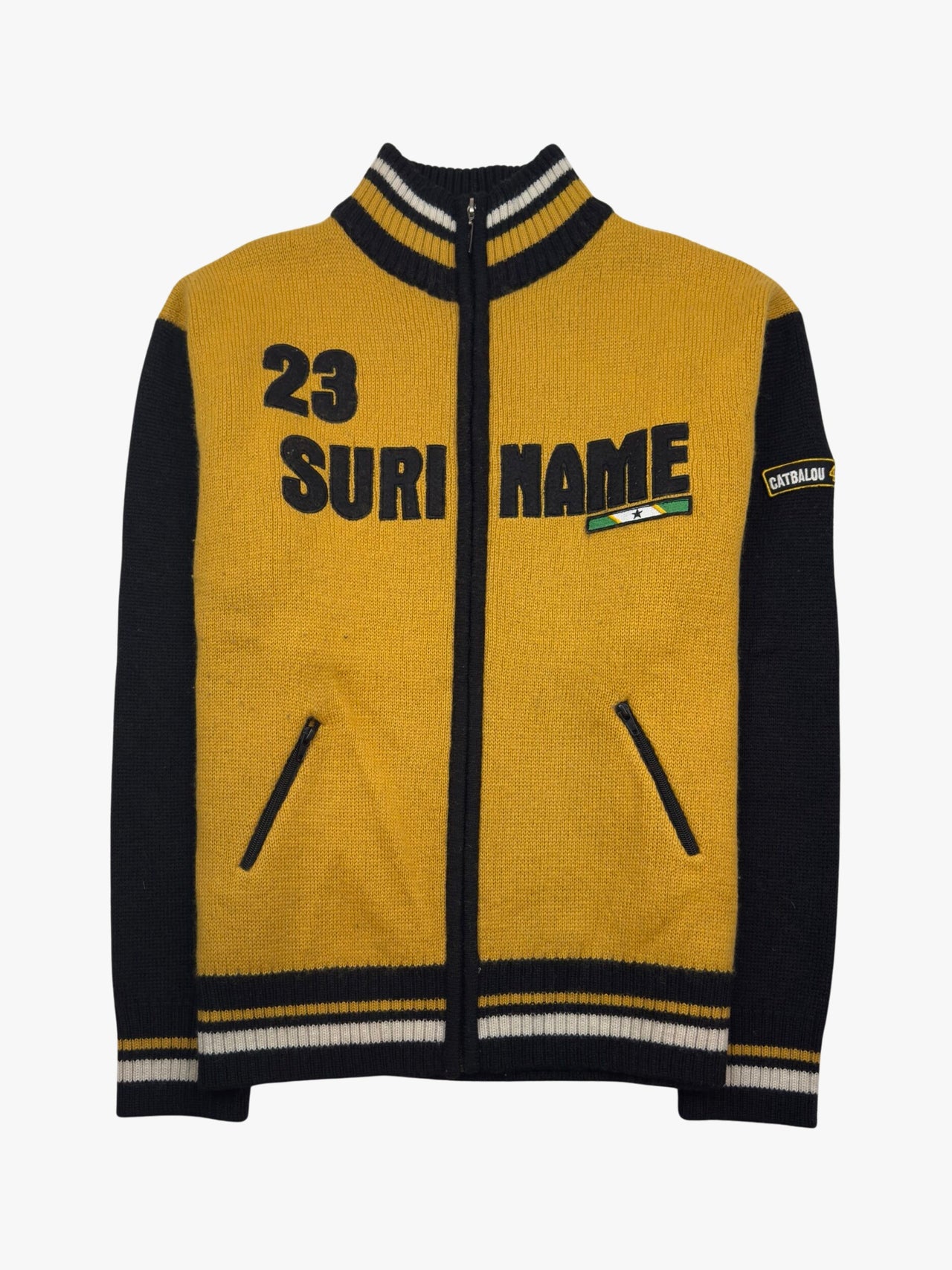 Catblou Zip Up Knit