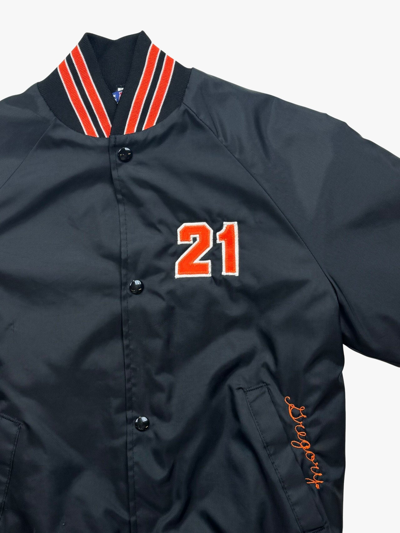 Hoover Vikings Nylon Varsity Jacket