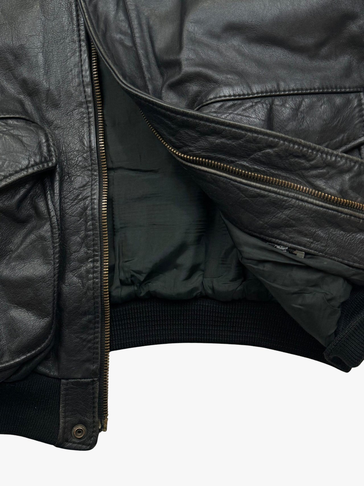 A-2 Flight Bomber Leather Jacket