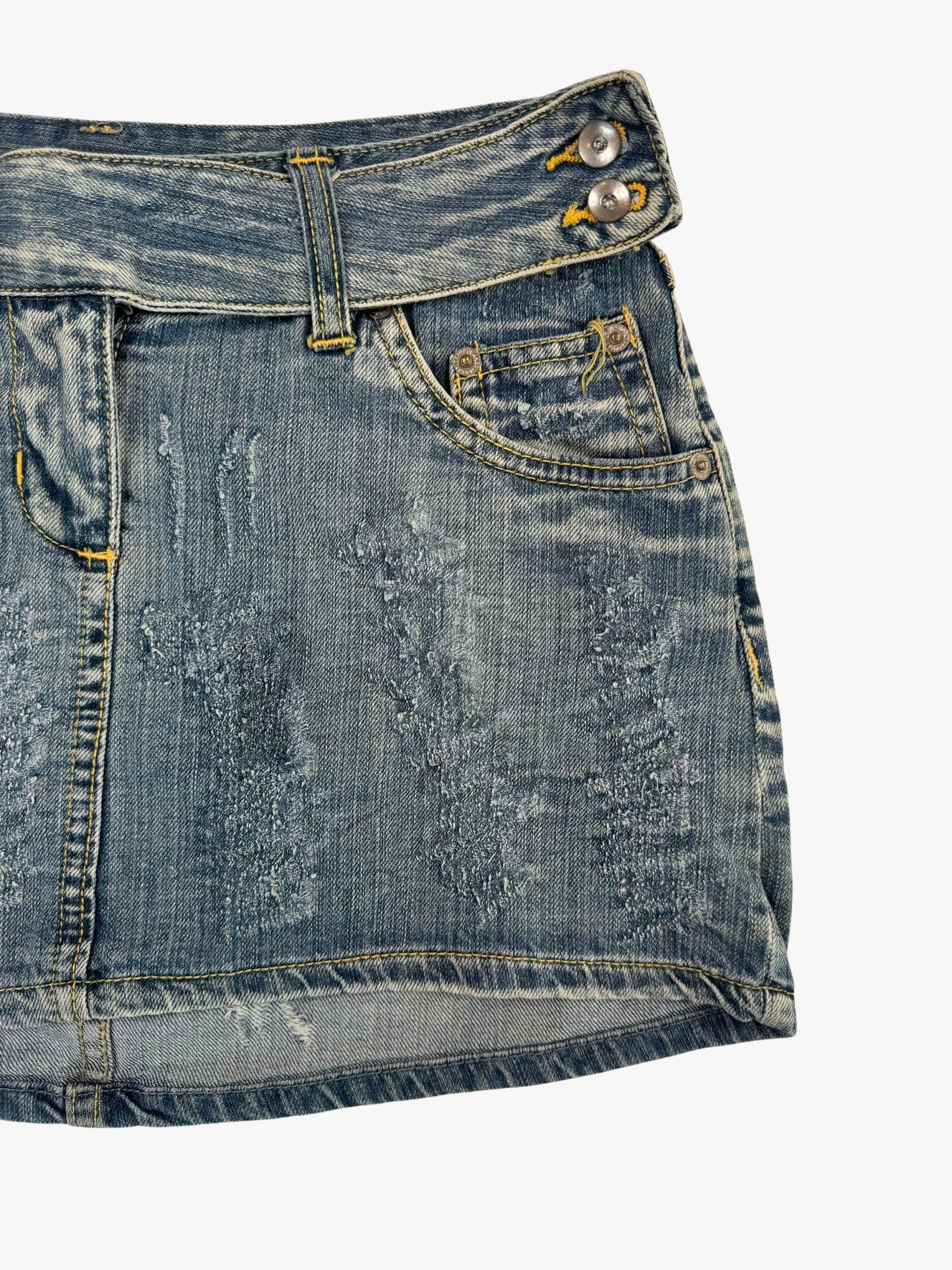 Swell Mini Denim Skirt