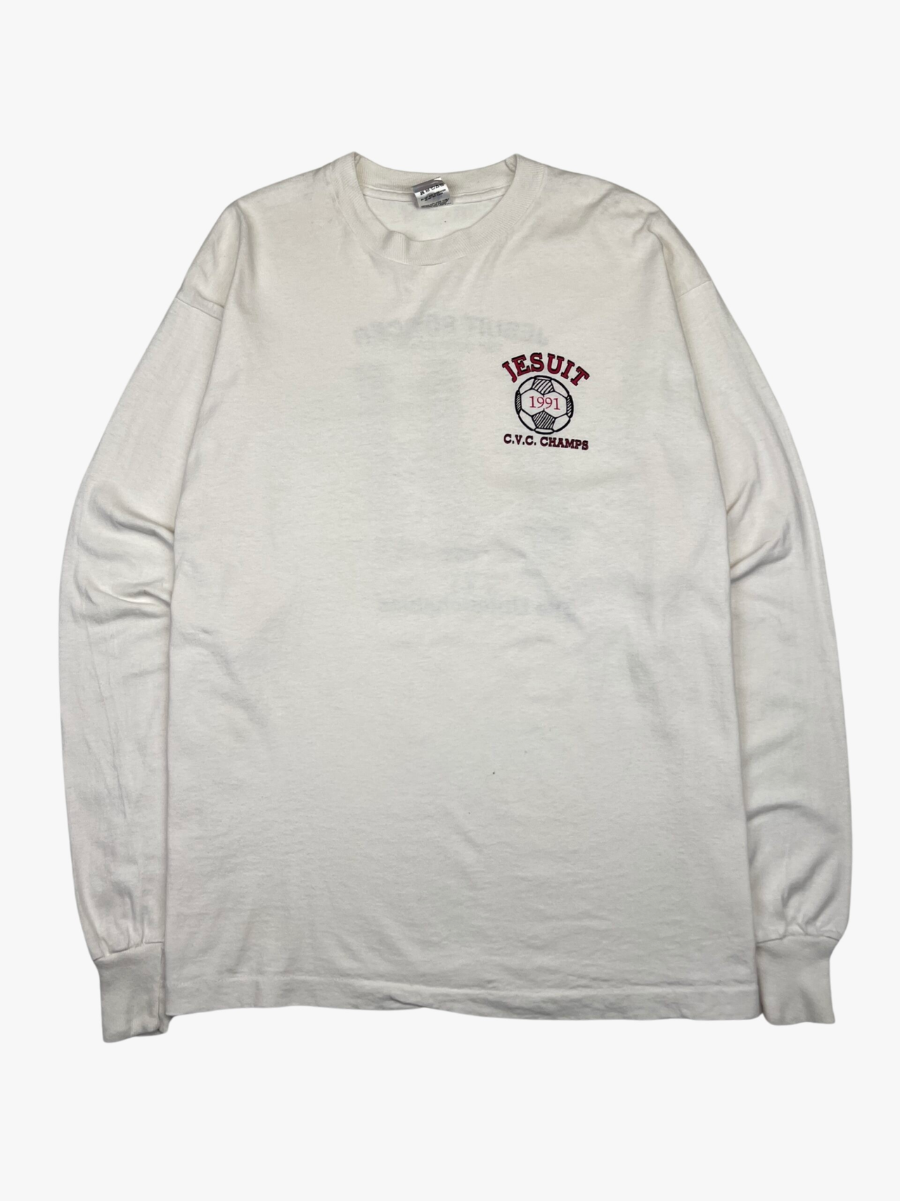 1991 Jesuit Soccer C.V.C. Champs Long Sleeve